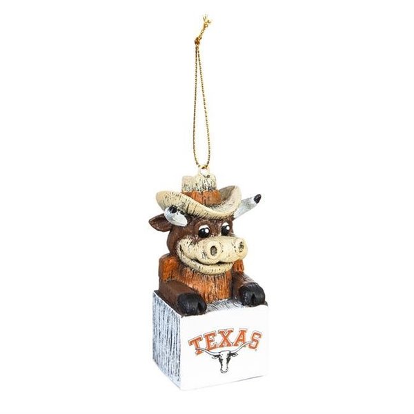 Evergreen Enterprises Evergreen Enterprises 841279953 Texas Longhorns Tiki Design Ornament - 3.5 x 1.5 in. 841279953